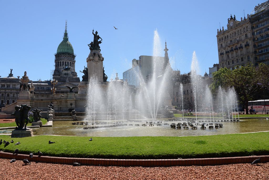 05 The Monument to the Two Congresses With The Congress Building Behind Buenos Aires